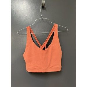 prAna Womens Everyday Bra Padded Racerback Sports Bra Womens Size M